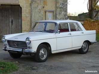 peugeot 404 berline luxe - etat rare d'origine - 83 050 km certifiés