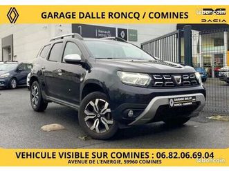 dacia duster blue dci 115 cv prestige plus gps caméra radars carplay