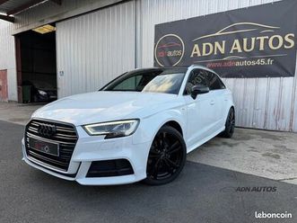 audi a3 sportback 2.0 tdi 150 s-line/toit ouvrant/volant meplat