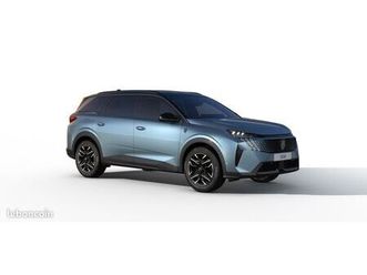 peugeot 5008 gt hybrid 145 e-dcs6 7 places caméra 360°, régulateur adaptatif, toit ouvrant pano -20%