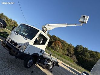 nissan nt400 cabstar 30834 ht 3500 nacelle multitel telescopique 4000km chassis cabine