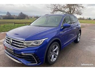 volkswagen tiguan 2.0 16v tdi bluemotion - 150 - bv dsg 7 r-line phase 2