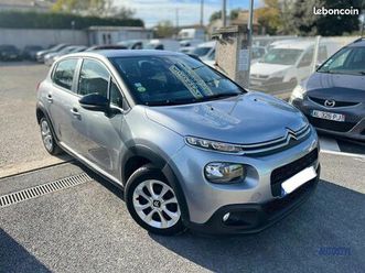 citroen c3 feel business 1.5 bluehdi 100 ch / carplay + gps + radar (55 000kms d'orgine)