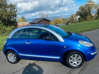 citroën c3 pluriel côté sud bleu 1.6 l 110 cv essence