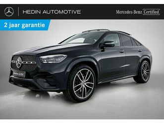 mercedes gle 350 de coupé 4matic amg line night pack | panoramisch dak | trekhaak | distronic | memory pack | 360° camera | luchtvering | burmester audio | head