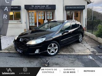 peugeot 407 sw 2.0 hdi 136ch feline bva i première main i toit panoramique i garantie 12 mois