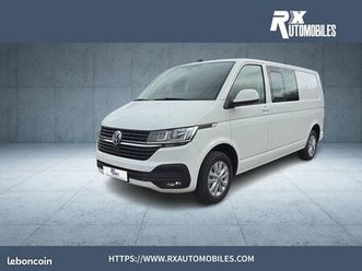 volkswagen utilitaires transporter 6.1 vitre l2h1 2.0 tdi 150 dsg7 business+ cabine appro 5 places