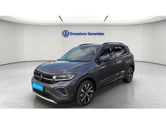 volkswagen t-cross 1.0 tsi 116 start/stop dsg7 r-line edition