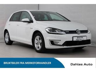 e-golf 136 hk/led/acc/navi/ryggekam