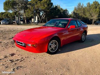porsche 944 rouge indien – exemplaire soigné