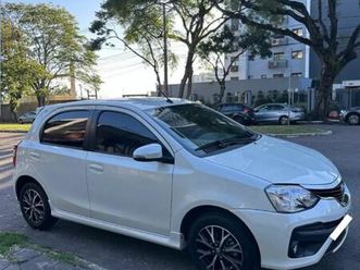 toyota etios platinum 1.5 flex 16v 4p aut. 2018