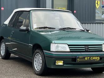 peugeot 205 roland garros cabriolet financement moteur neuf capote neuve sellerie