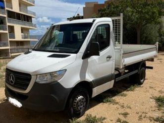 mercedes sprinter 516 cdi camion benne