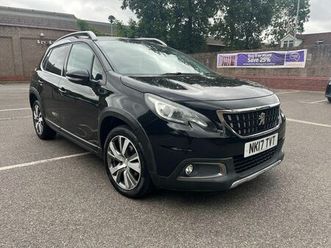 2017 peugeot 2008 suv 1.2 puretech allure (110bhp) (start/stop)