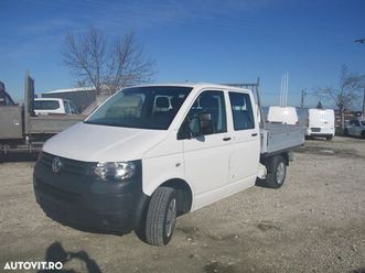 utilizat volkswagen transporter t6 , 6 loc. platforma mixta , ac. 2015 - 12 692,90 eur, 276 720 km - autovit.ro