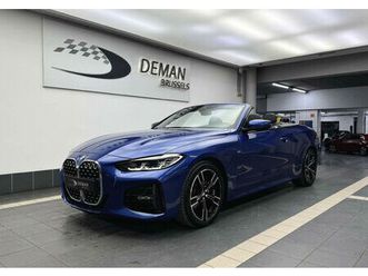 bmw série 4 420 cabrio 420ia * pack m * chauff. nuque * cuir * cam