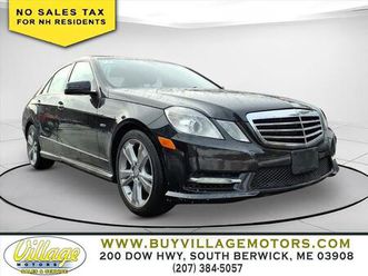 used 2012 mercedes-benz e-class 4matic