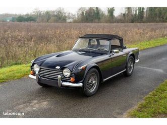 triumph tr250 1968 restaurée
