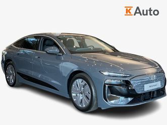 audi a6 e-tron sportback performance 367hv i vetokoukku i tummat takalasit i yms. i wltp range jopa 740km
