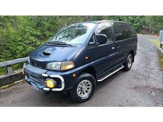1994 mitsubishi delica spacegear 5 spd 4wd turbo diesel 60k miles!