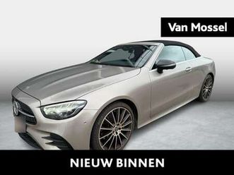 cabriolet amg line + leder + burmester + airmatic