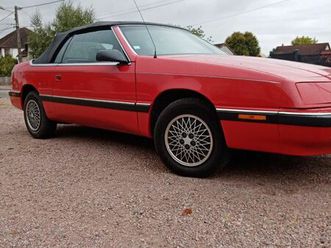 chrysler le baron usa cabriolet