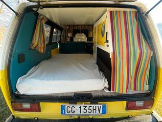 vw t3 1.6 td 9 posti non camper contettuccio