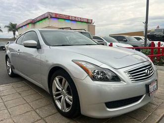 2009 infiniti g g37 journey coupe 2d