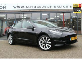 tesla model 3 - long range awd 75 kwh autopilot/ leer / panodak / incl. btw