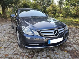 mercedes-benz e 200 cgi coupe bluefficiency turbo 185cv manual outubro/12
