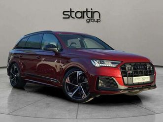 2024 audi sq7 4.0 tfsi black edition suv