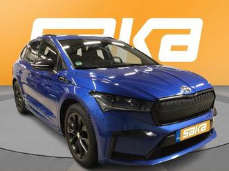skoda enyaq 80x 4x4 sportline iv ** tulossa / vetokoukku / 360 / ilp / matrix led / sporttipenkit / acc **