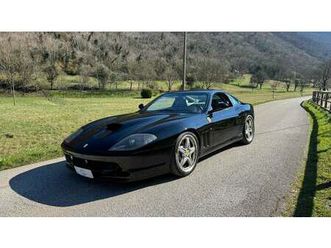 1998 ferrari 550 maranello noir manuel, 6 vitesses condui...
