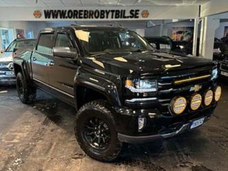 chevrolet silverado 1500 crew cab 6.2 v8 e85 4wd ltz liftkit moms unik 426hk