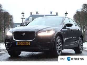 jaguar f-pace 3.0 s awd 30d | nl-auto! | dealer oh! | panodak | leder | stoel + stuurverwarming | camera | meridian sound | el. achterklep | prachtige staat!