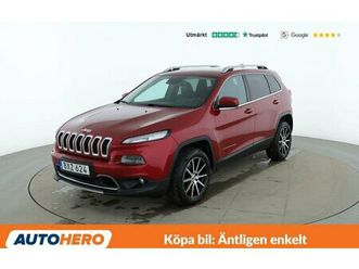 jeep cherokee 2.0 crd limited 4wd backkamera, rattvärme