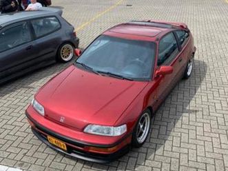 nette roestvrije honda crx 1990 torino red pearl rood — honda — marktplaats