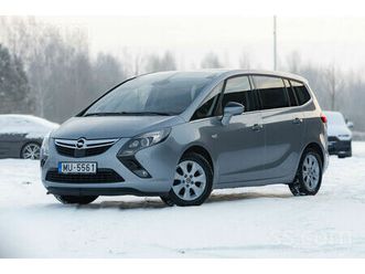 opel zafira, cena 5 450 €. opel zafira tourer, 7 vietas, 1.6 dīzelis, esošais kruīzkontrole, - sludinājumi