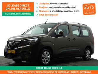 opel combo tour 1.2 turbo l2h1 edition- 360 camera, stuur/stoelverwarming, xenon led, 2x schuifdeur, park assist
