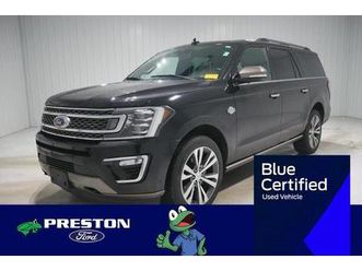 certified 2021 ford expedition max king ranch
