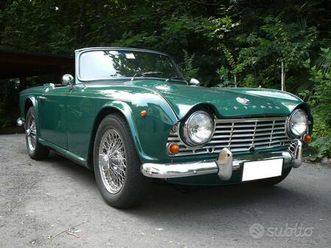 triumph tr4 roadster - 1962 - iscritta asi