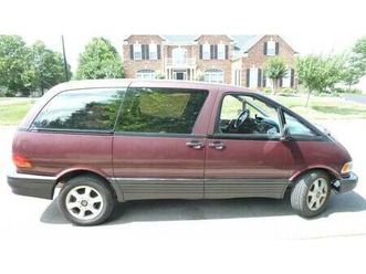 exceptional 1992 toyota previa ultra-low mileage, one-owner gem