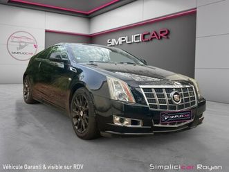 cadillac cts coupé 3.6 v6 322 ch sport luxury / origine france / entretien à jour / ct ok / garantie 6 mois