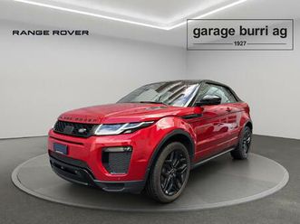 land rover range rover evoque convertible hse dynamic