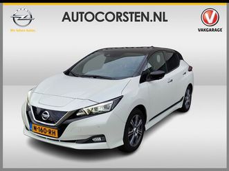nissan leaf - e+ 218pk 62kwh soh 90% leer grootste accu warmtepomp trekhaak business executive ecc bose®
