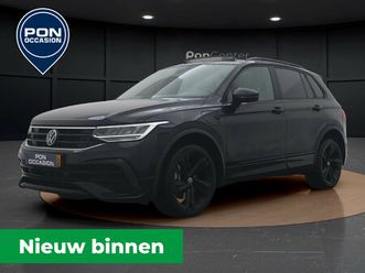 volkswagen tiguan 1.4 tsi ehybrid r-line business | pano dak | black style | trekhaak | camera | 19