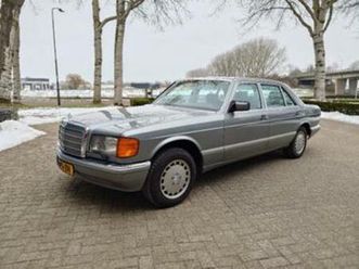 mercedes-benz s-klasse w126 560 sel 1986 — mercedes-benz — marktplaats