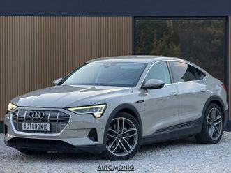 audi e-tron sportback 55 quattro matrix