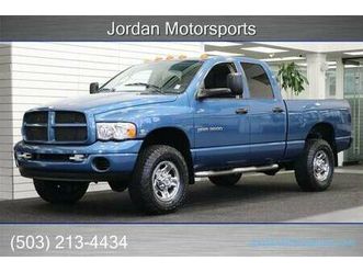 2004 dodge ram 3500 1-owner 0-rust 5.9 ho 4x4 2500 2003 2005 2006 2007