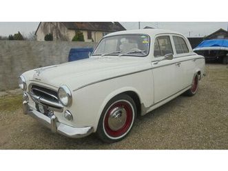 1959 peugeot 403 blanc manuel, 4 vitesses conduite à gauc...